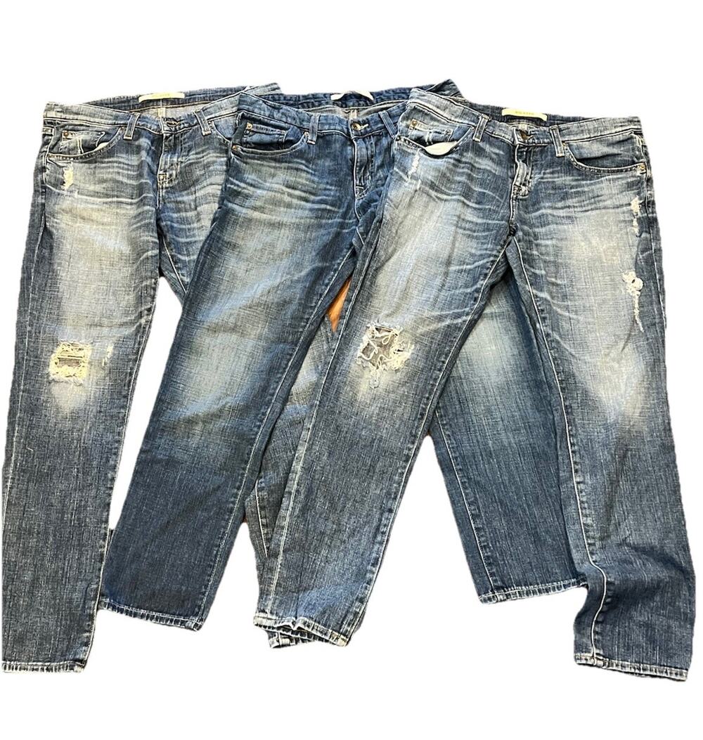 Lot Of 3 Big Star Jeans Women’s Size 27 From The Buckle Western Distressed